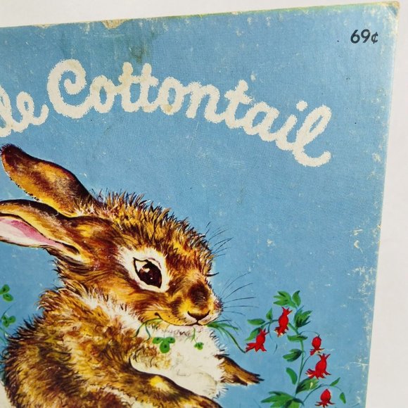 Little Cottontail Little Golden Book Carl Memling vintage Childrens Disney Book - Picture 2 of 11